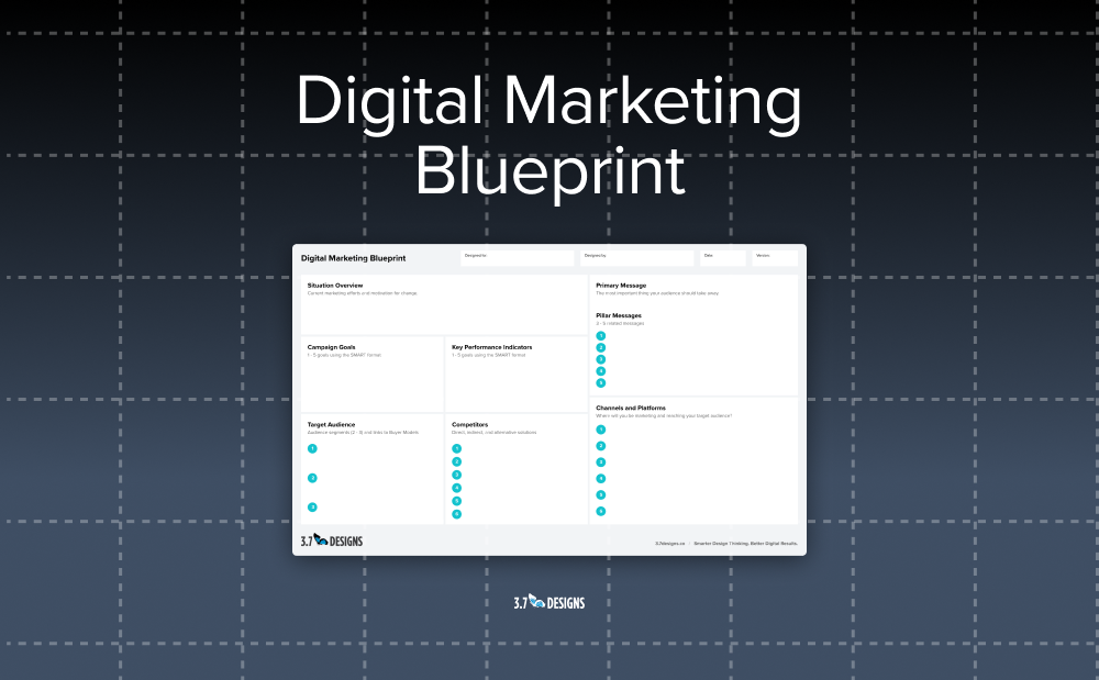 Digital Marketing Blueprint | Three Seven