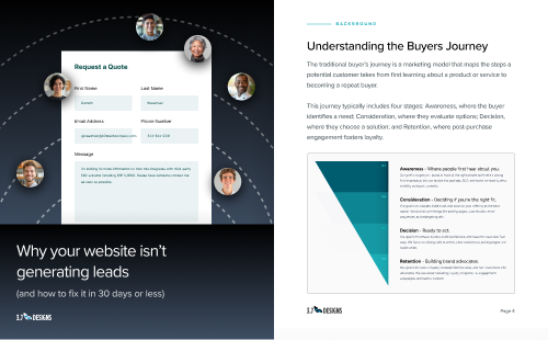 Why your website isn't generating leads (and what to do about it.)